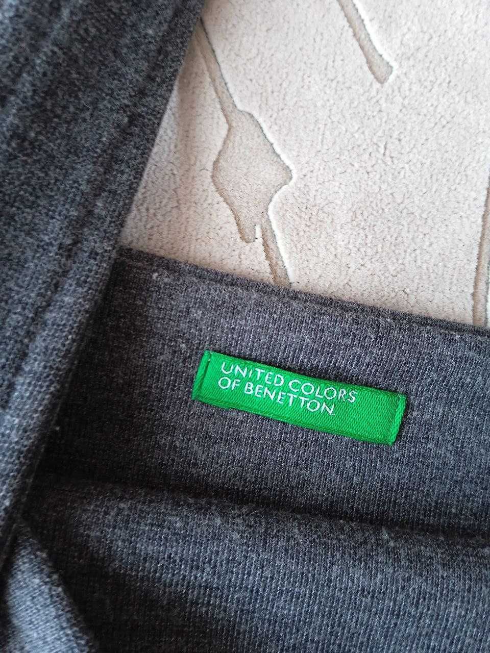 Сарафан шкільний Benetton сірий / школьная форма