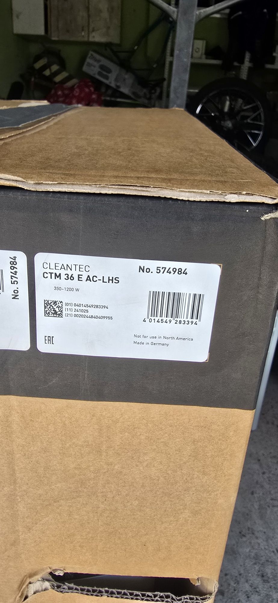 Festool 574984 - odkurzacz mobilny Cleantec CTM36 E AC LHS