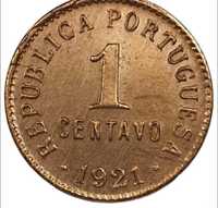 Moeda 1 centavo 1921  soberba