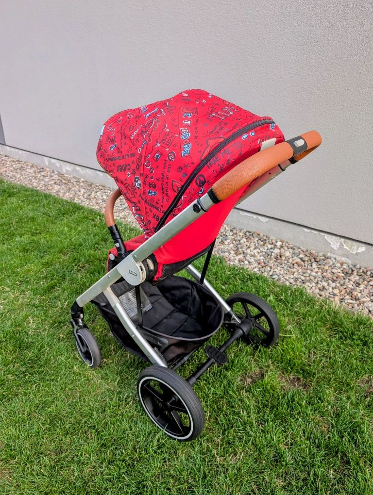 Wózek Cybex Balios S Fashion Love Red spacerówka, czerwony