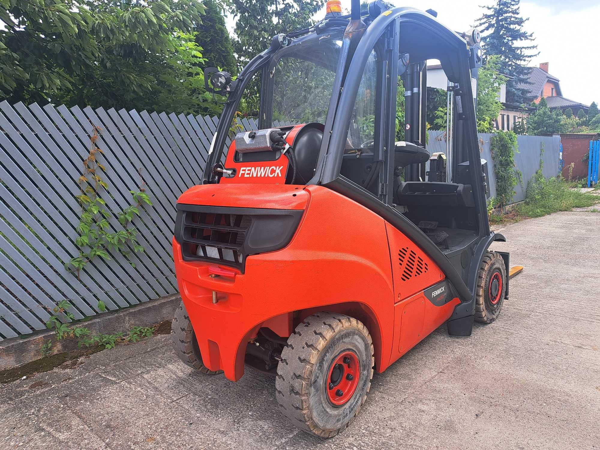 Wózek widłowy Linde H20/600 EVO Triplex 4 sekcje