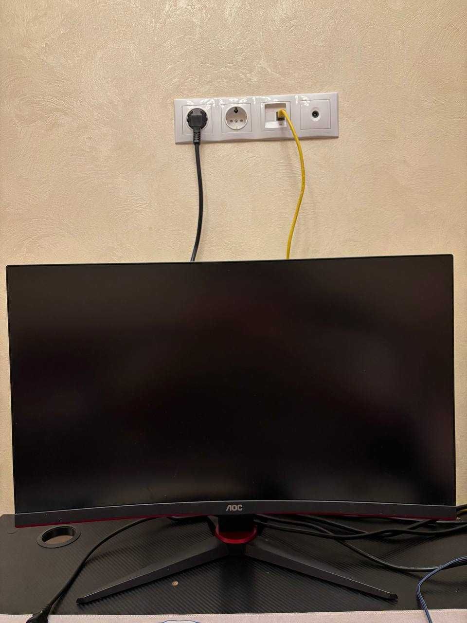 AOC C32G2ZE 32 дюйма монітор, 240 Hz, 1 ms и AMD FreeSync Premium