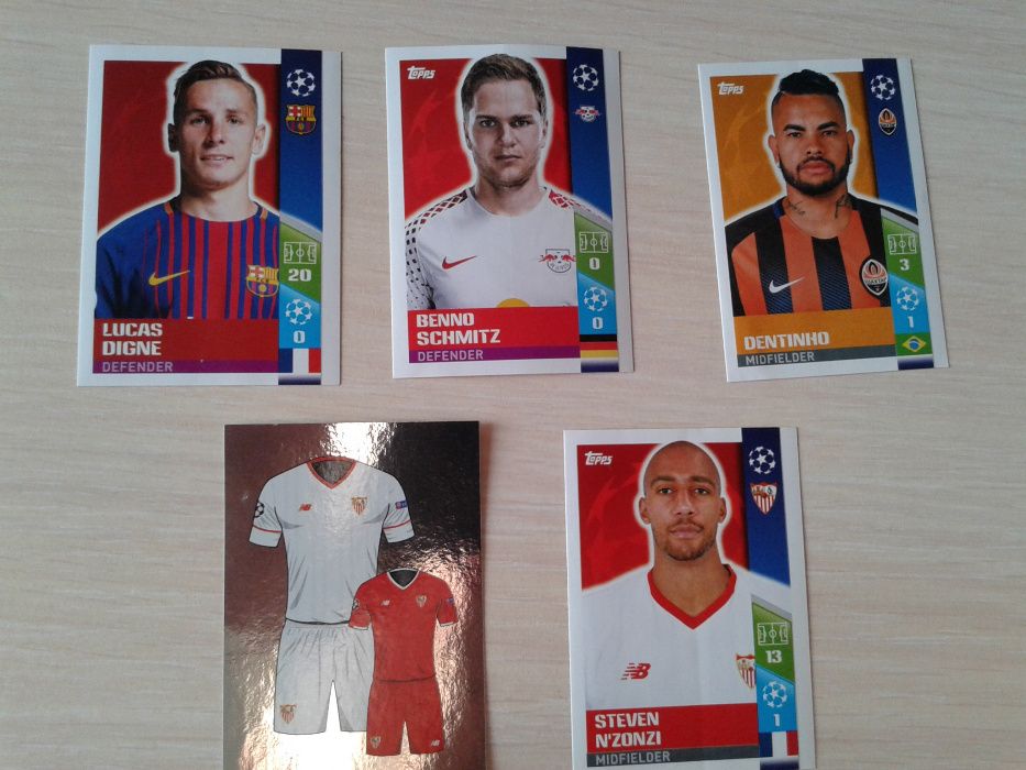 Naklejki UEFA CHAMPIONS League season 2017/18