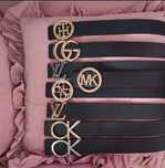 Skórzany Pasek Damski Guess CK LV MK Tommy YSL Gucci GG