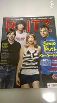 Revista Blitz Abril 2015, capa Sonic Youth (portes incluídos)