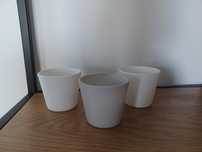 Osłonka osłonki na doniczkę doniczki ikea kaktusy sukulenty ceramiczne