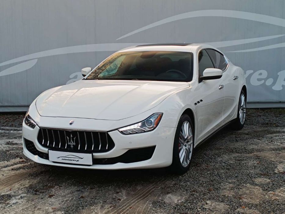 Maserati Ghibli Maserati Ghibli S Q4 !! Bardzo niski przebieg !! autaniszowe.pl