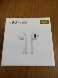 Auriculares I9S TWS Binaural - Novos /Selados