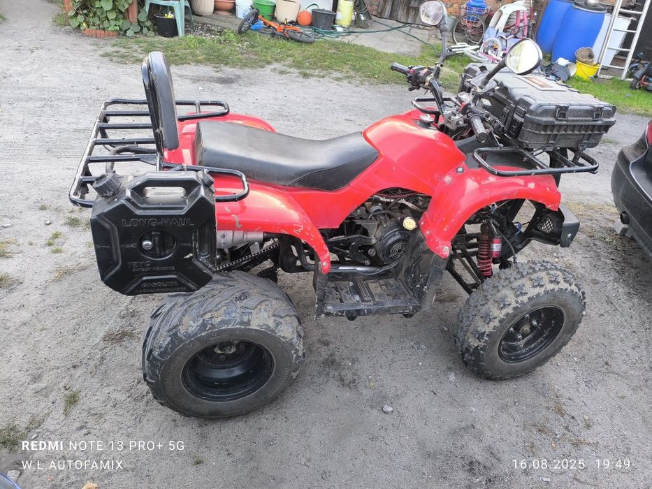 Quad 200 zarejestrowany Bashan hammer atv