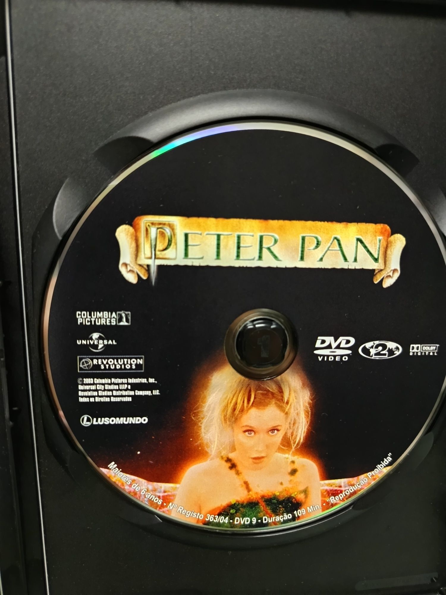 DVD Peter pan.   .