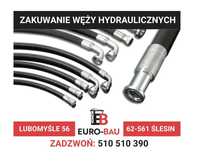 ZAKUWANIE WĘŻY hydraulicznych przewodów ŚLESIN - z dojazdem!