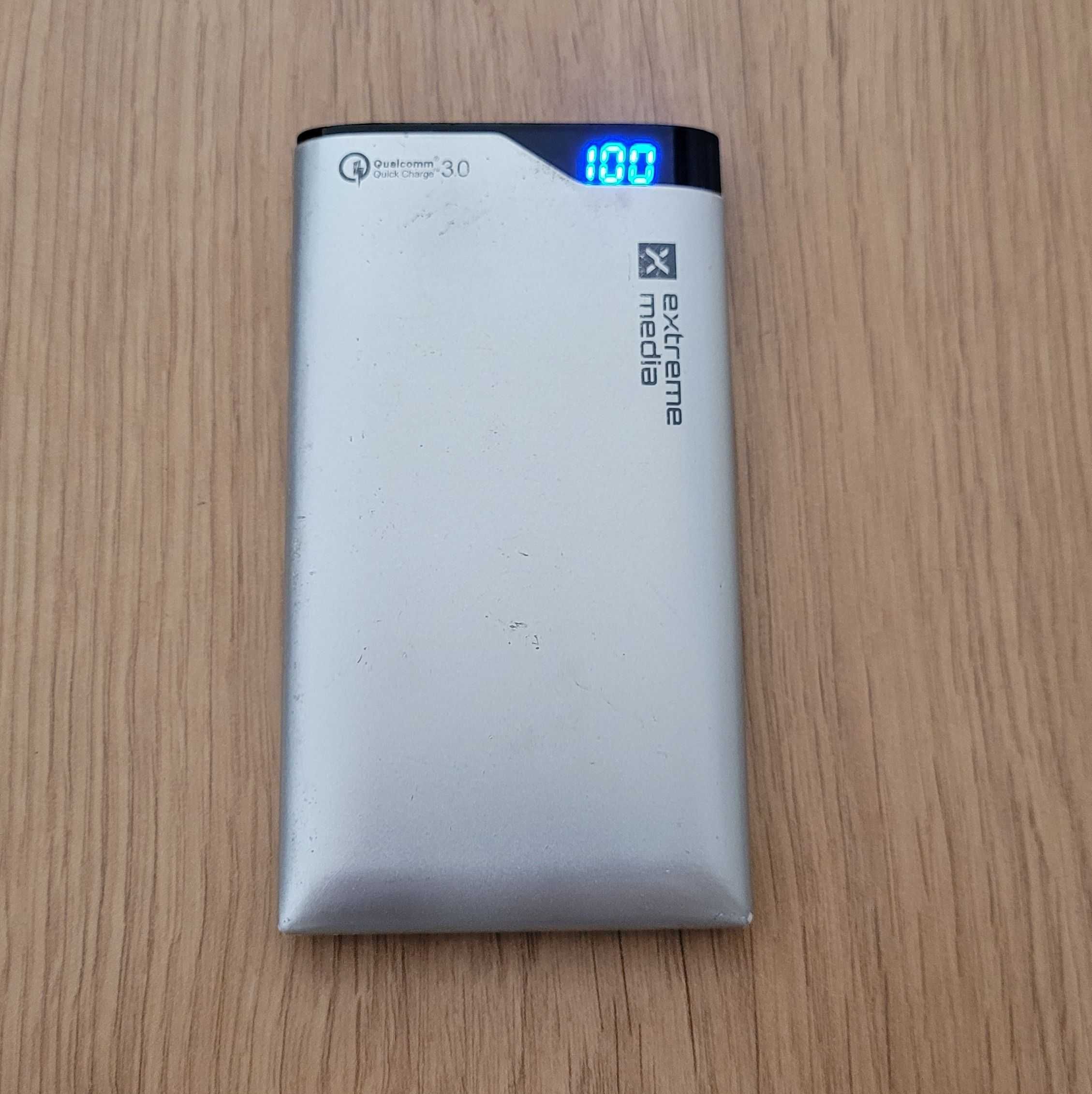 Powerbank NATEC-EM QC-60 6000 mAh Srebrny GRATIS