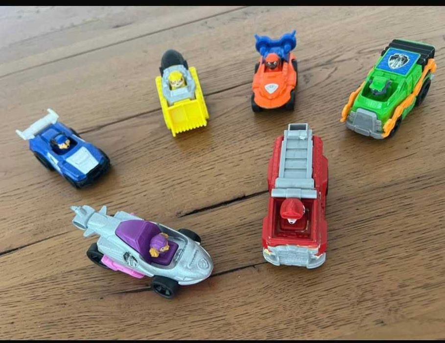 Patrulha Pata - 6 veículos