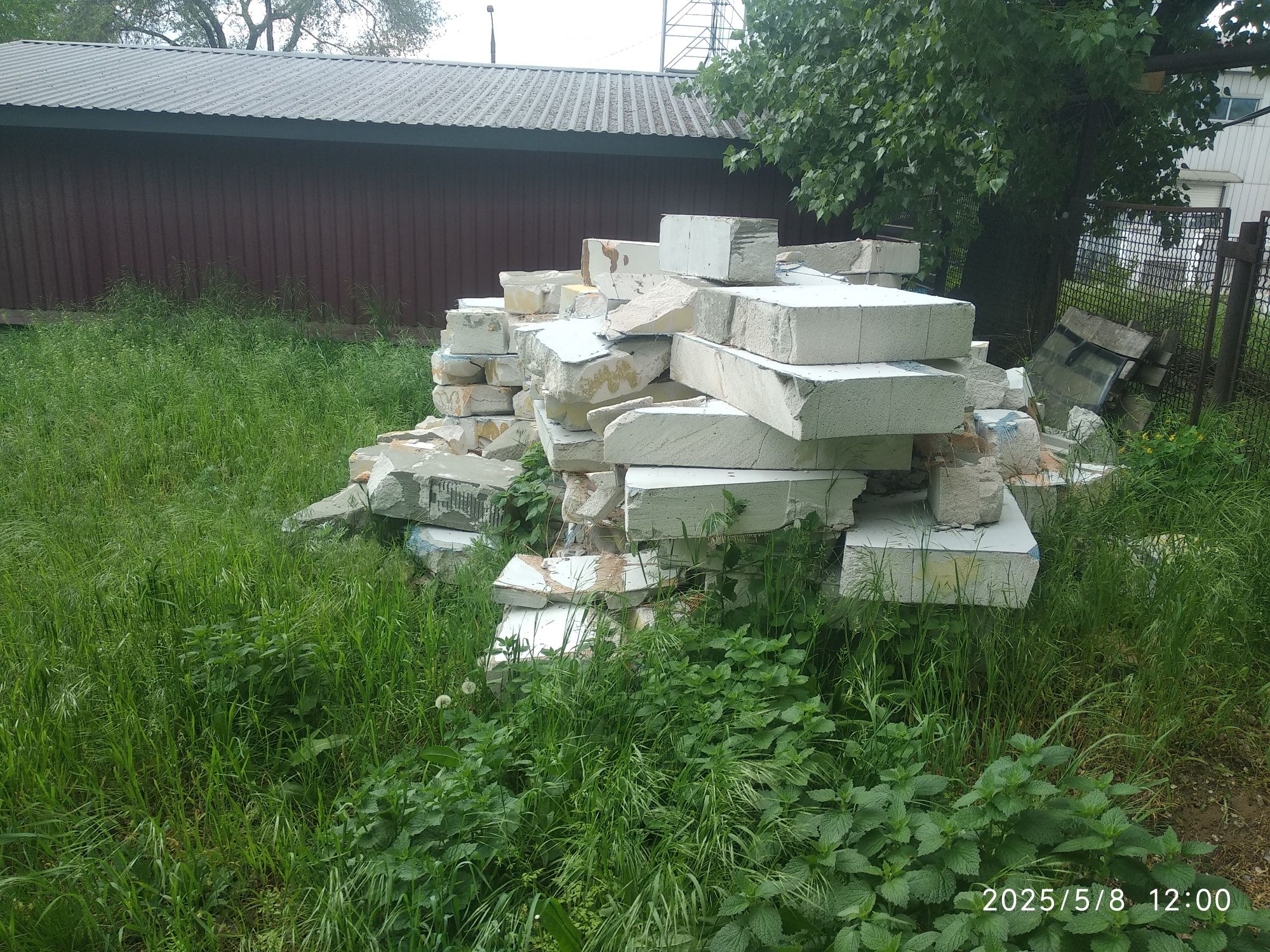 Газобетон (пенобетон) б/у