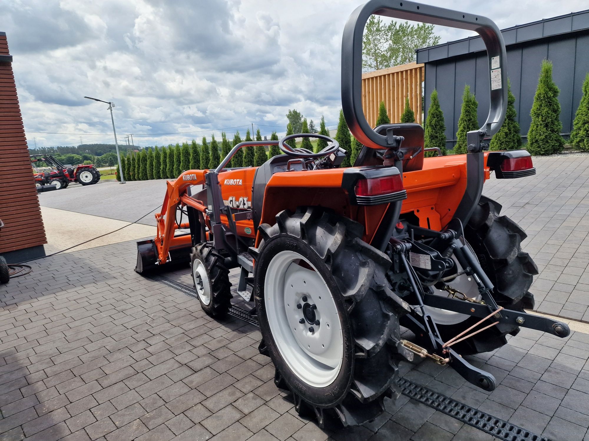 Mini traktor Kubota GL23,ładowacz czołowy,4x4,japoński traktorek