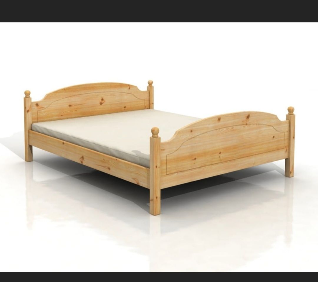 Łóżko drewniane solidne