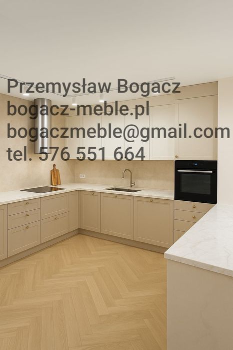 Meble na wymiar, kuchnie , garderoby, szafy, komody.