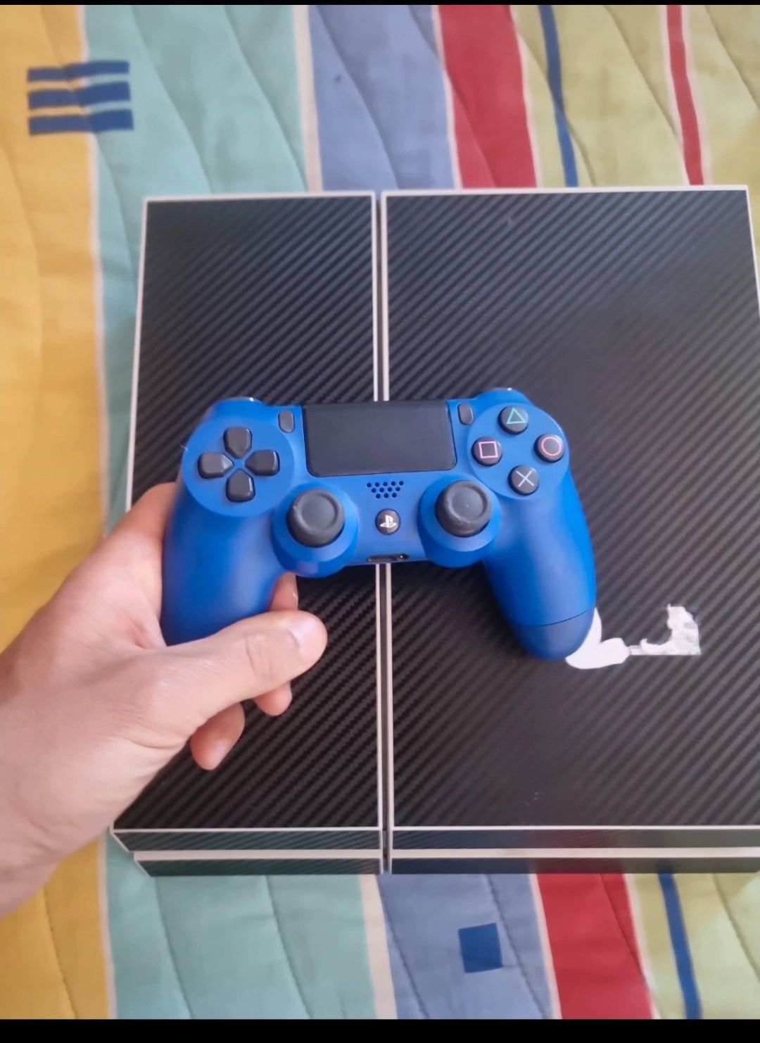Playstation 4 (ps4) Fat 500gb modelo 11 com 2 comandos