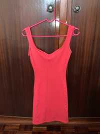 Vestido curto rosa