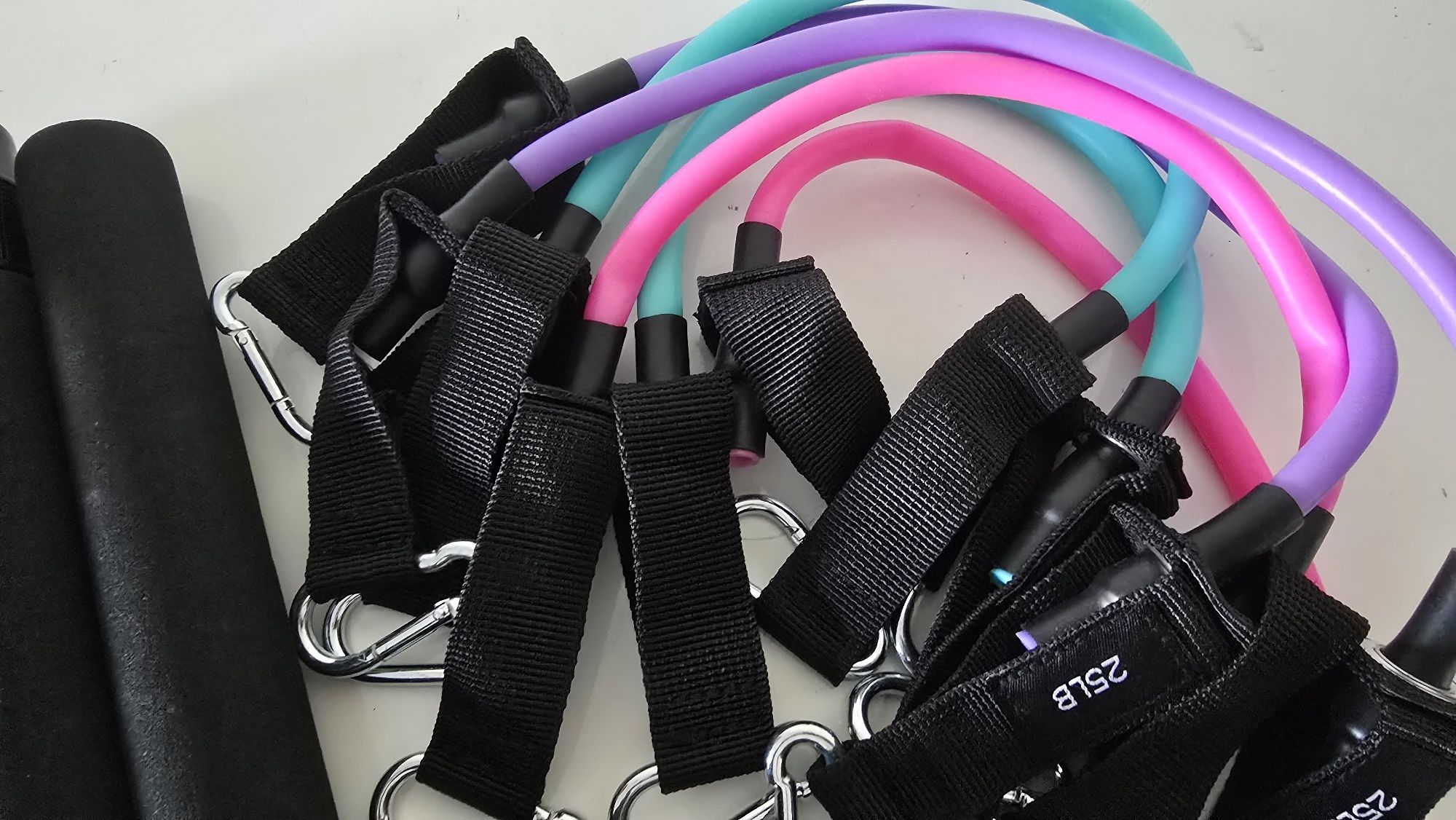 Zestaw drążków do ćwiczeń Pilates Zacro - BLACK