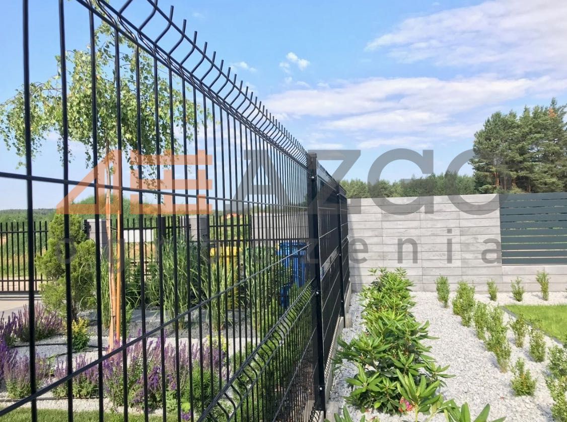 Panele ogrodzeniowe Panel 2D 3D siatkowe płot podmurówka słupki