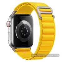 Bracelete 22mm em Nylon Alpine : Amarelo