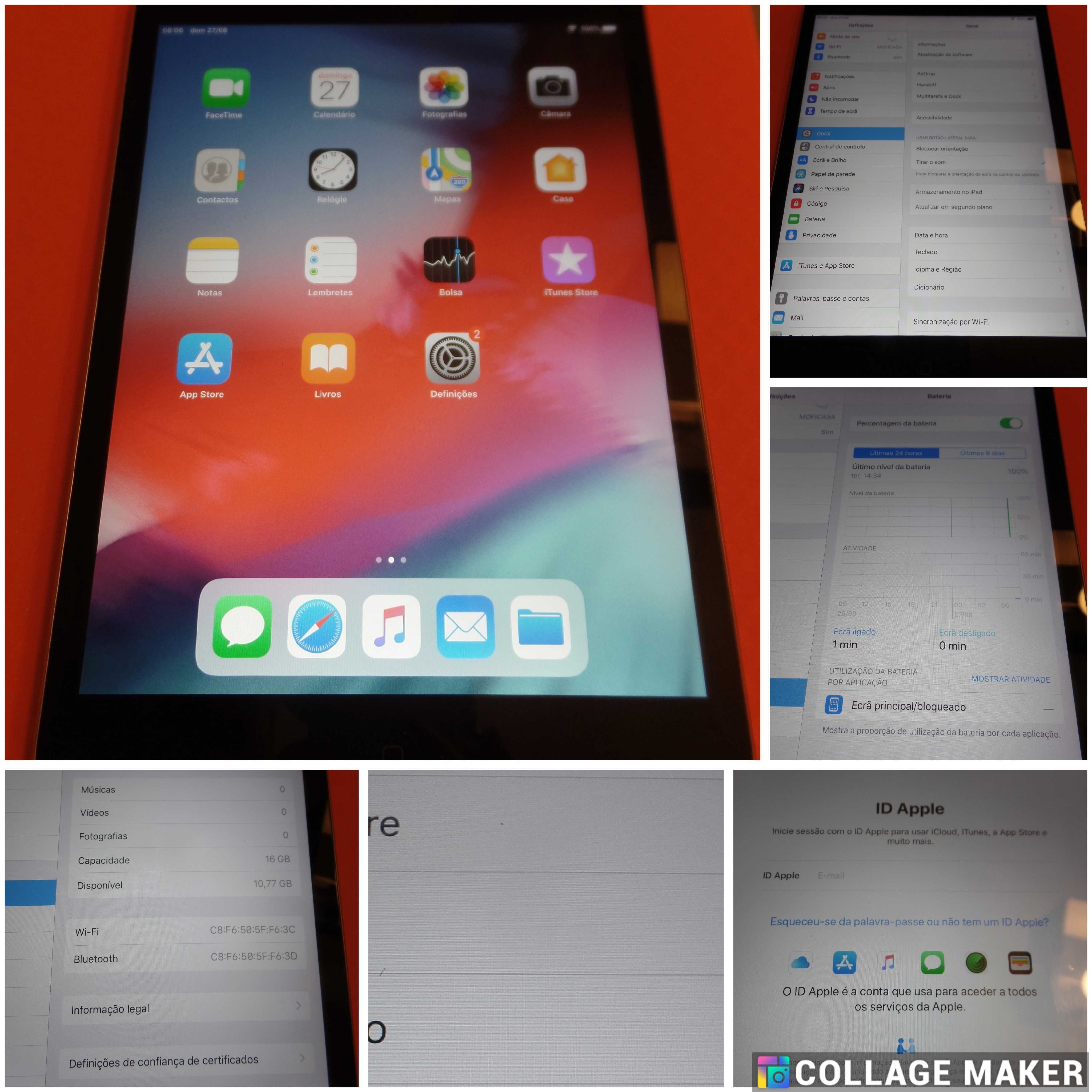 Ipad Mini2 a funcionar corretamente desbloqueado (931)
