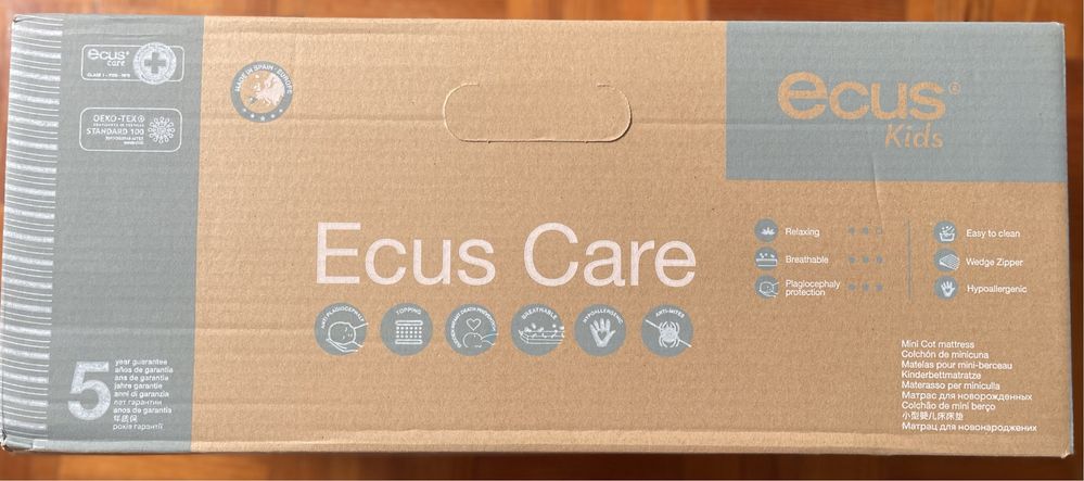 Ecus Care Anti-plagiocefalia - colchão berço bebe