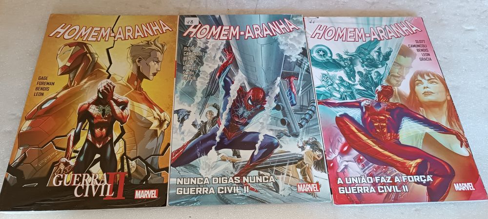 Lote banda desenhada seladas da Marvel Homem Aranha