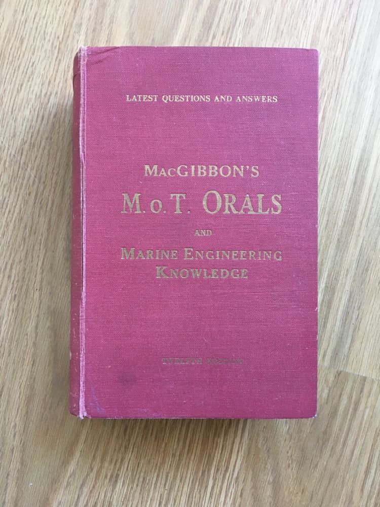 MacGibbon’s MoT Orals & Marine Engineering Knowledge