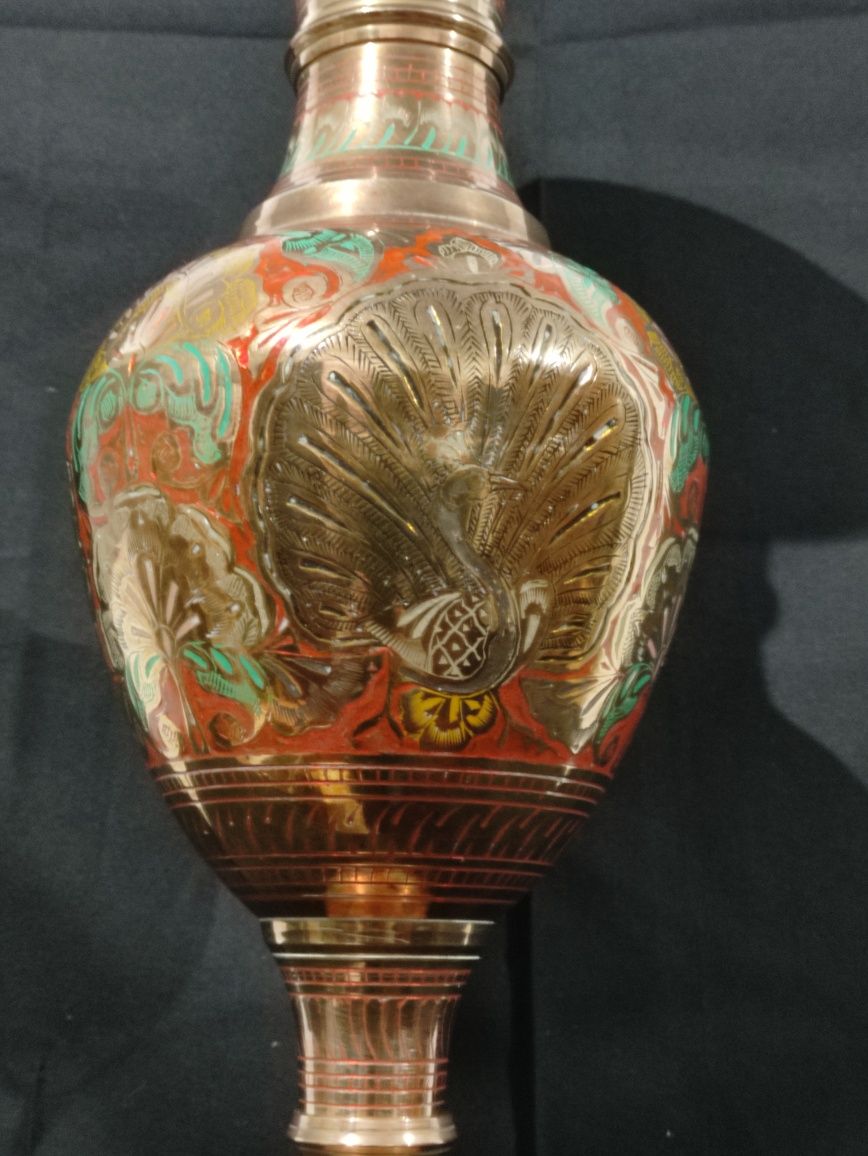 Jarrões/Vasos de Bronze Indianos