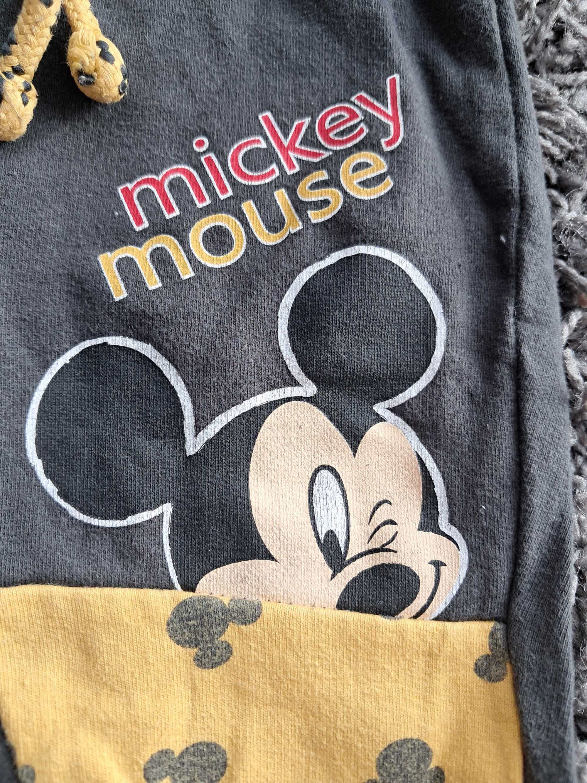 Spodnie niemowlęce Mickey Mouse ściągacze Disney Baby