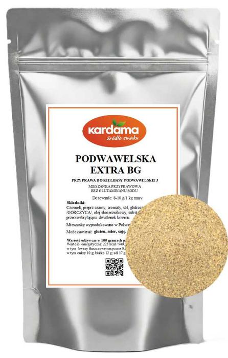 Przyprawa do kiełbasy podwawelskiej 1 kg (bez glutaminianu sodu)