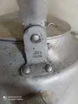 Stary aluminiowy czajnik