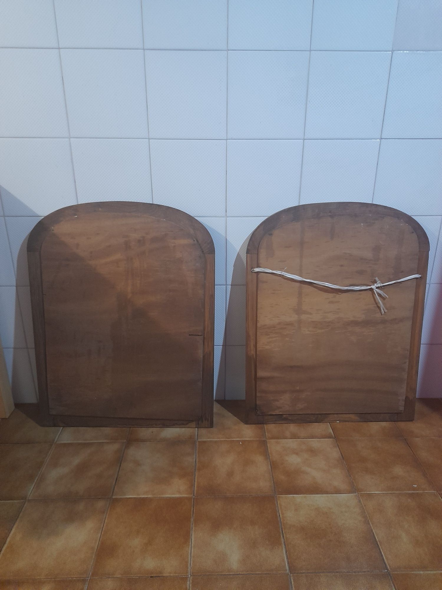 Espelhos em madeira