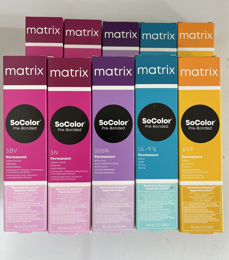 Фарба для волосся Matrix Socolor Pre-Bonded аміачна 90 мл матрікс