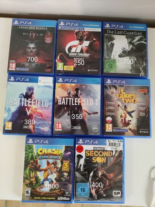 Sony PlayStation 4 Pro 1tb+8 ігор