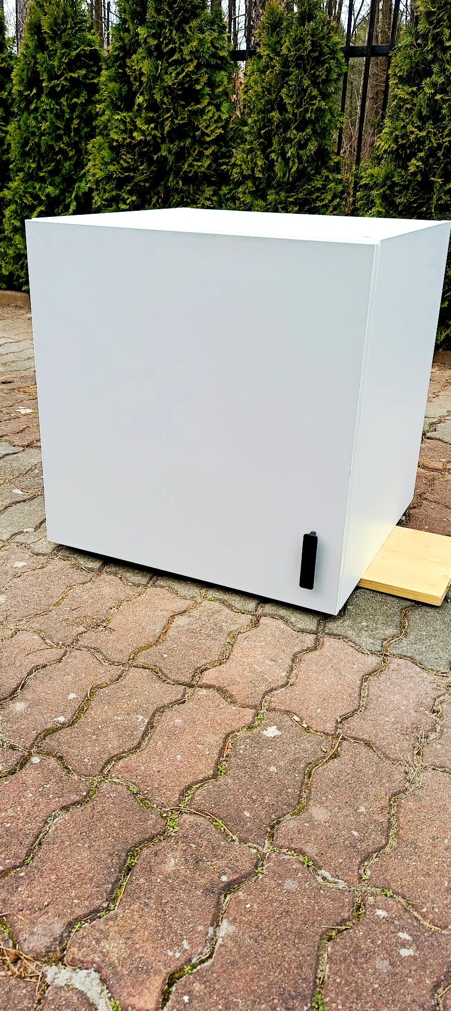 Szafki kuchenna IKEA jasny siwy front