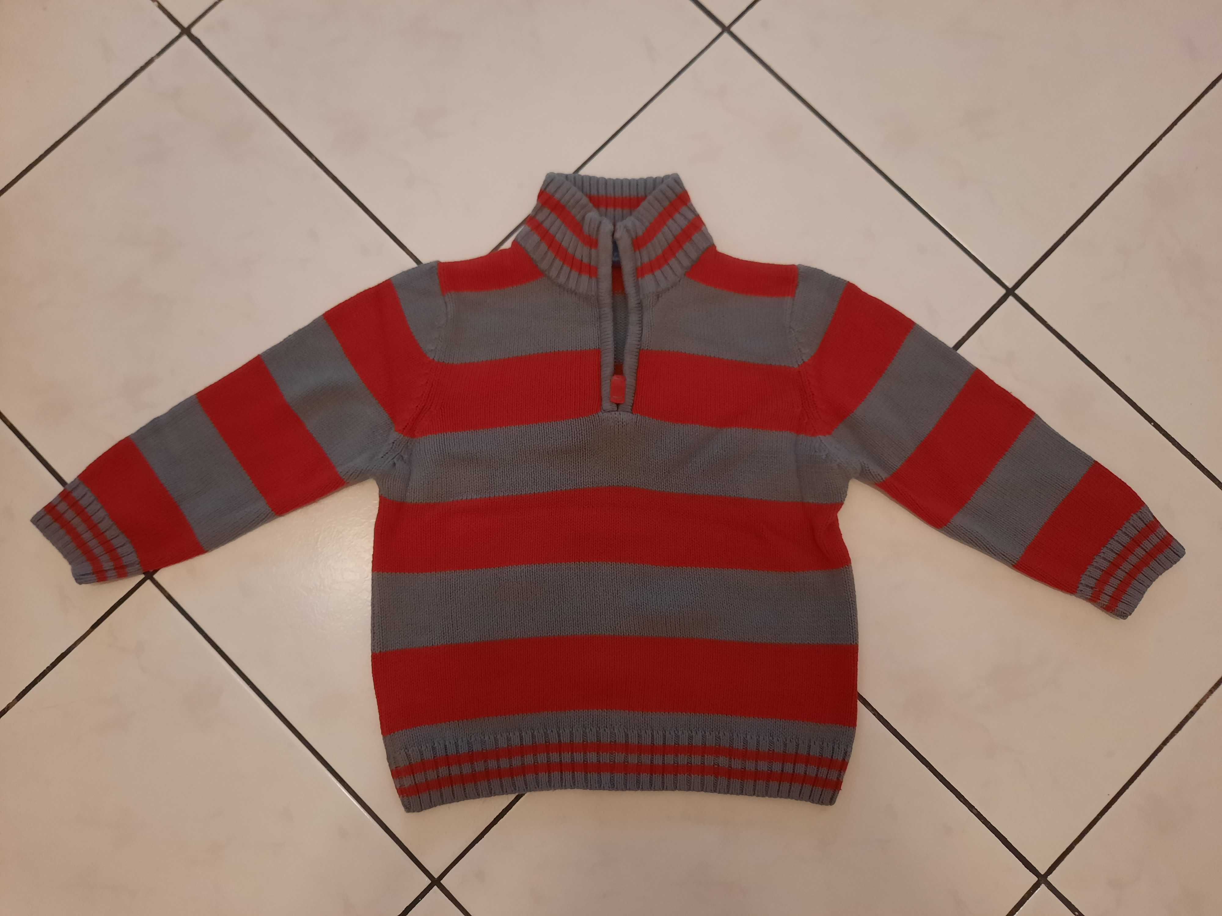 Sweter chłopięcy zimowy firmy TU rozmiar 92-98