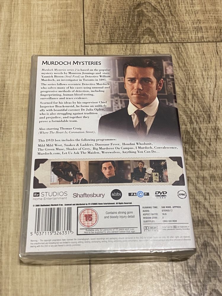 Murdoch Mysteries Sezon 2 DVD Folia