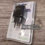 Szybka ładowarka USB typ C  20 W 2 portowa