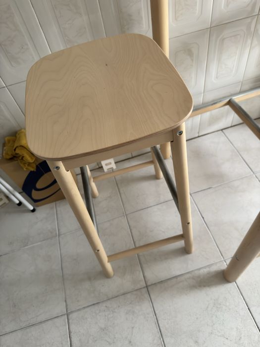 Mesa e Cadeiras Altas Rönninge IKEA