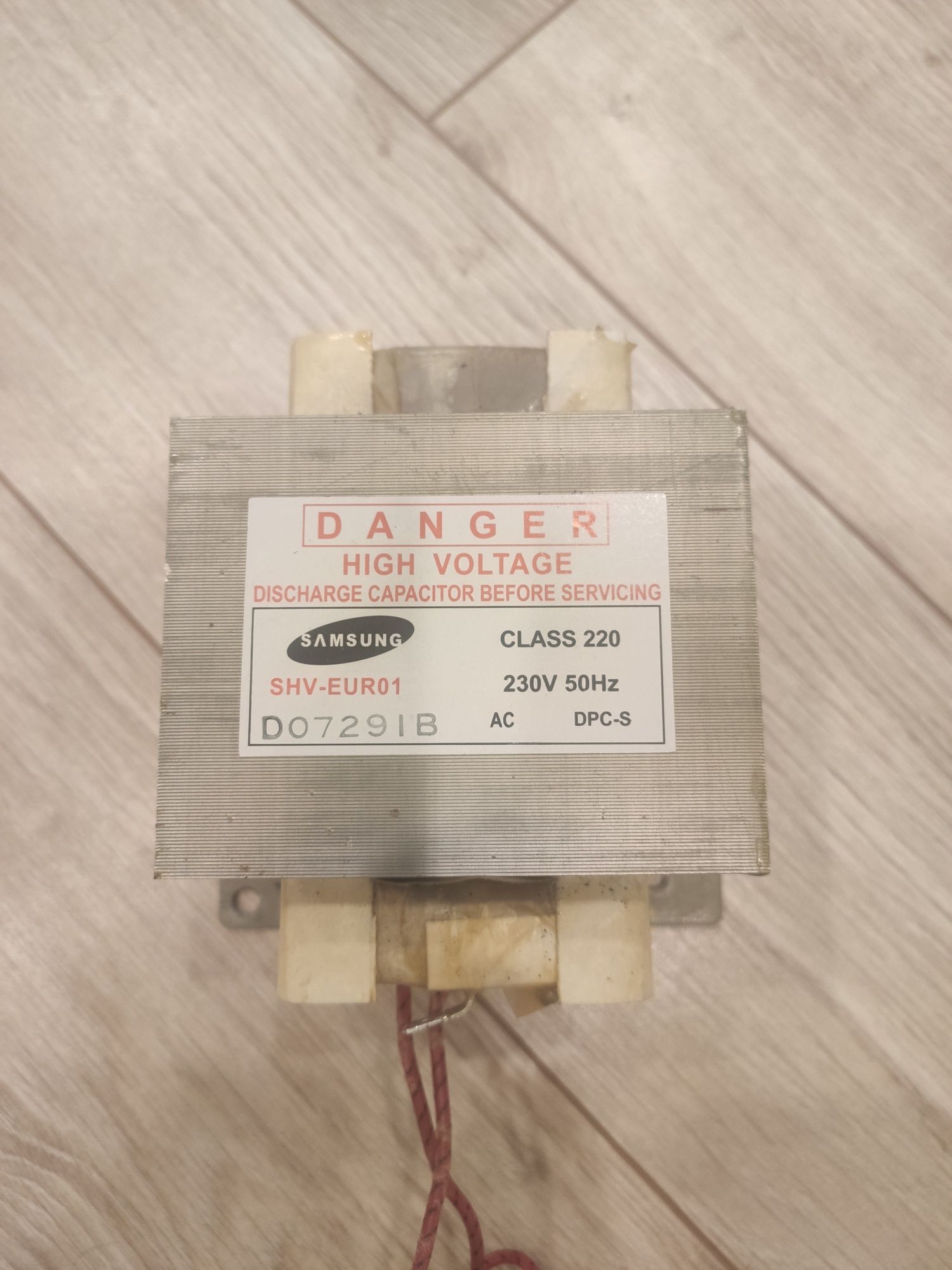 Трансформатор Samsung SHV-EUR01 для мікрохвильової печі, б/у