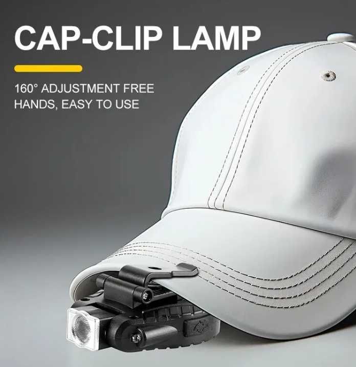 LED Induction Cap Clip Lightmultifunctional Mini Flashlight Portable