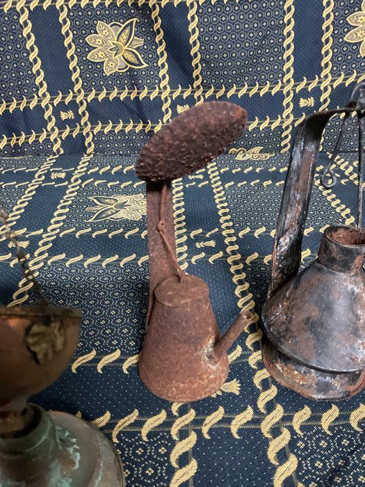 Conjunto de 3 Candeias antigas