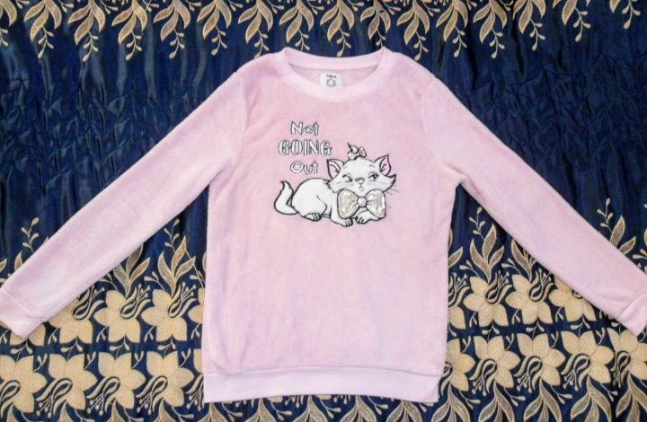 Пушистая пижамная кофта  42 р., піжама тепла