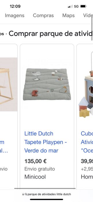 Ginasio de bebe little dutch