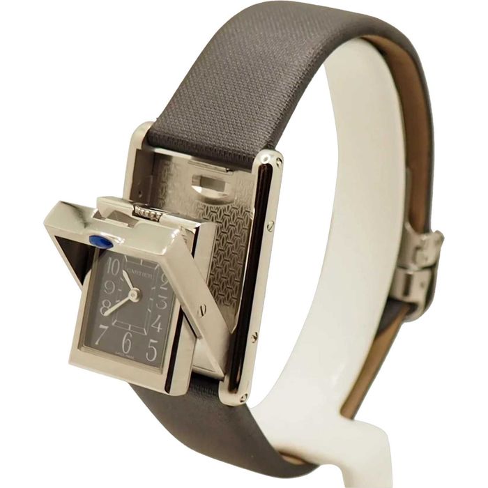 1990s | Cartier Tank Basculante Ladies Dress Watch | Serviced