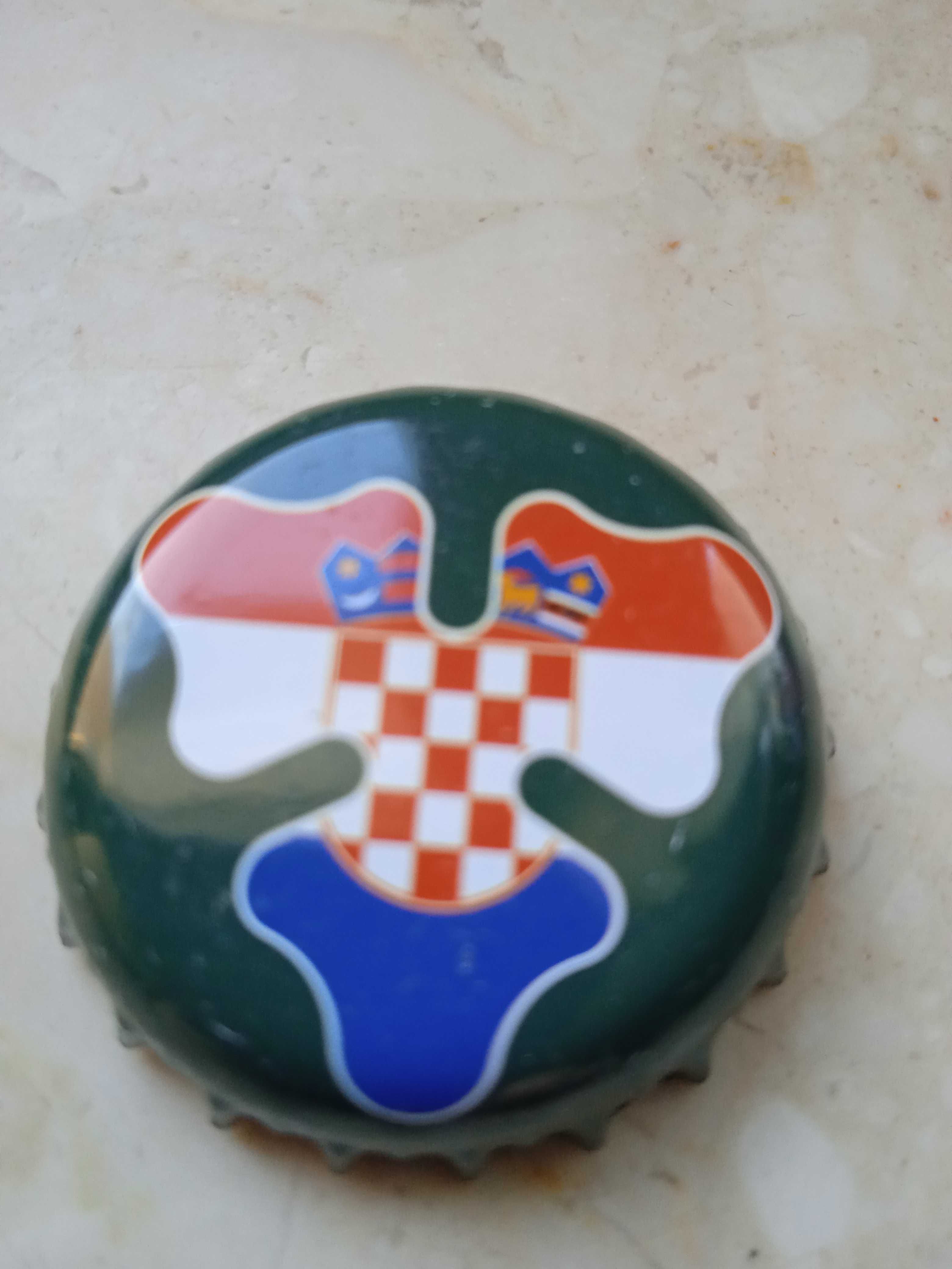 kapsel z piwa Carlsberg MŚ 2018 - Chorwacja