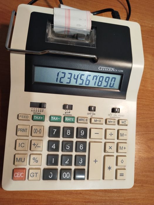 Citizen cx-123N Kalkulator drukujący
